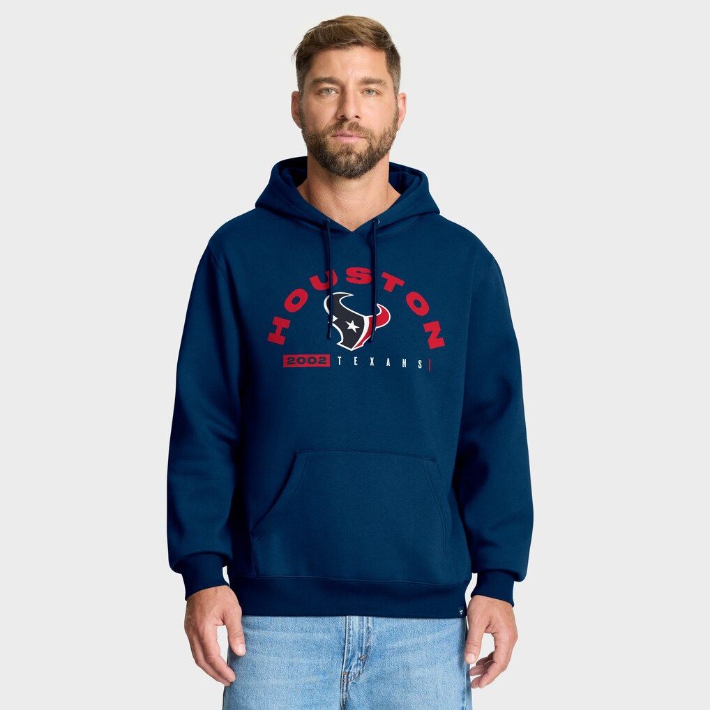 Men 2026 NFL Houston Texans blue Hoodie hooded style 01